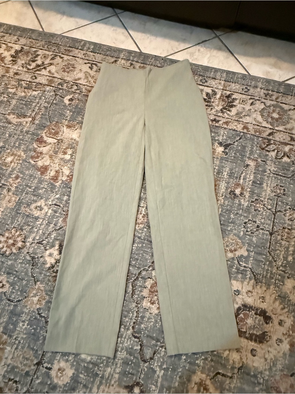 Rachel Zoe Straight Leg Pants in Sage